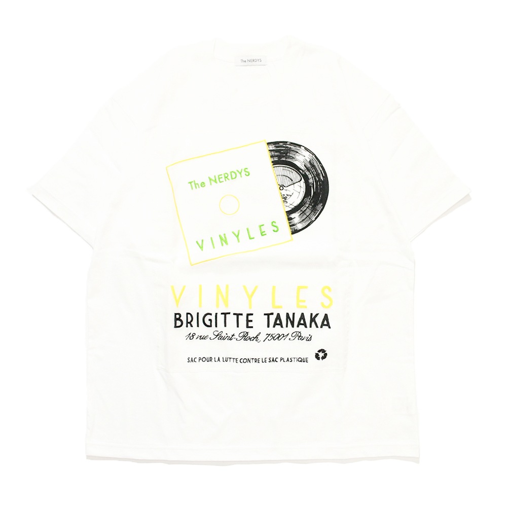 The NERDYS / Brigitte Tanaka×The NERDYS VINYLES T-shirt