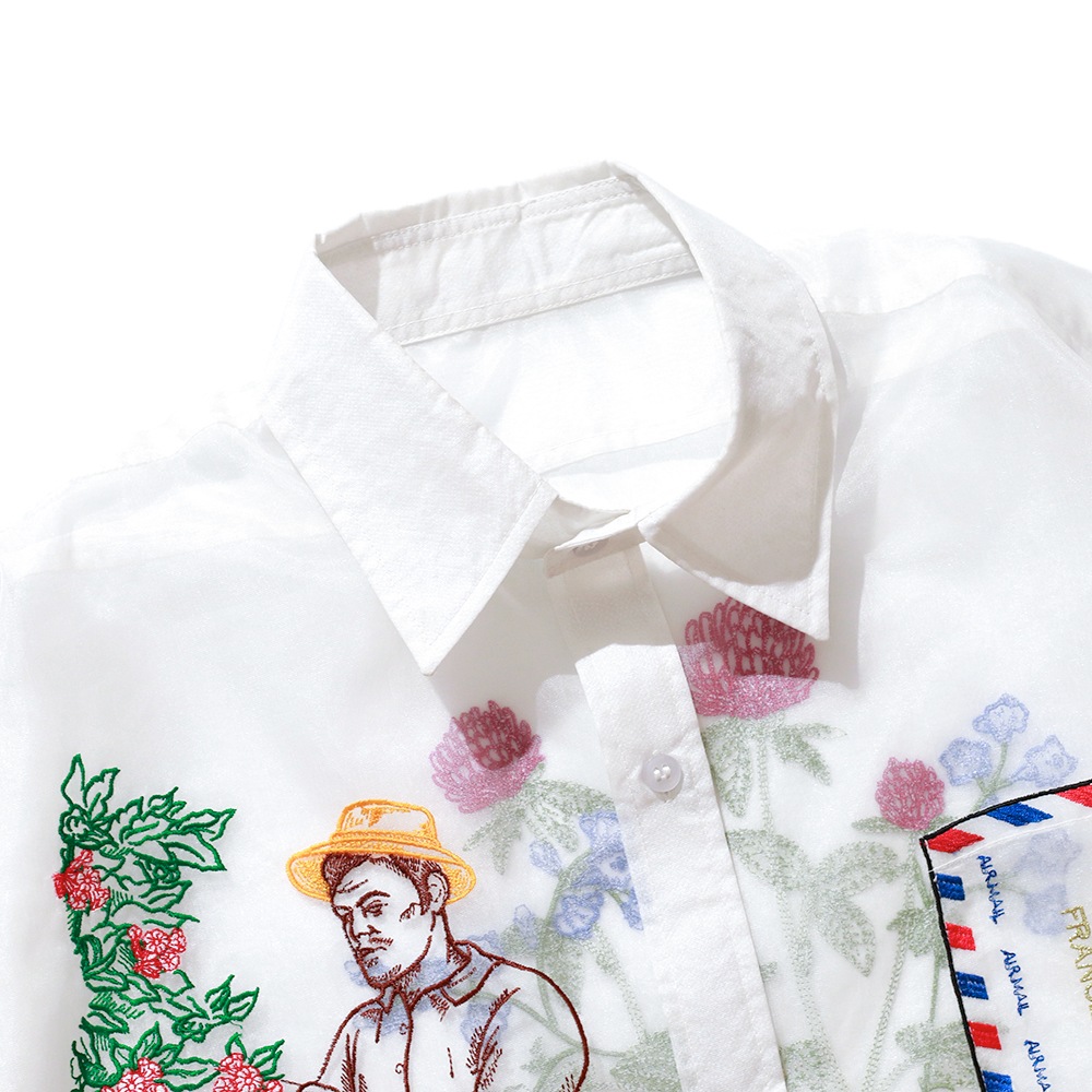 The NERDYS / Brigitte Tanaka×The NERDYS FLEURISTE Shirt