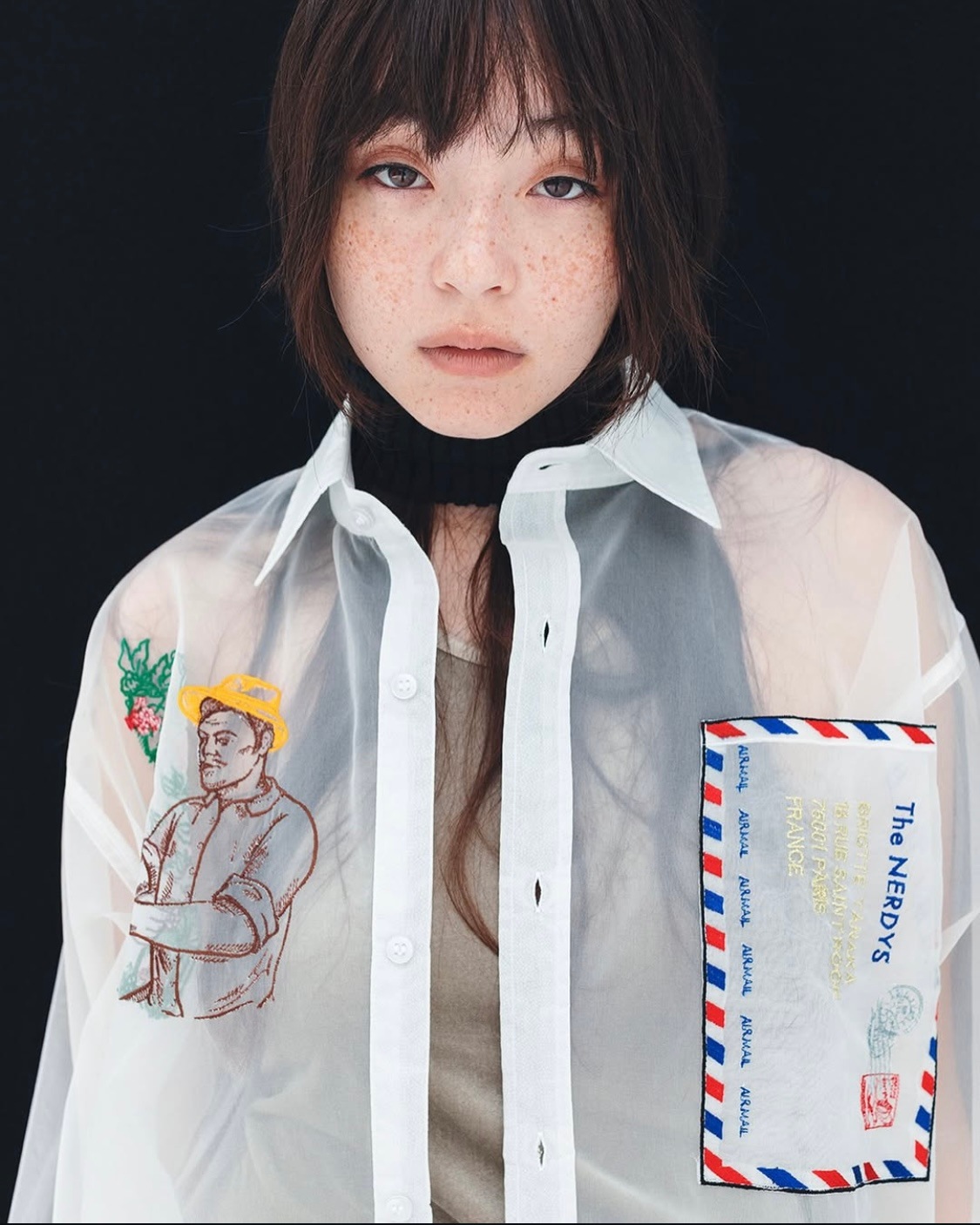 The NERDYS / Brigitte Tanaka×The NERDYS FLEURISTE Shirt