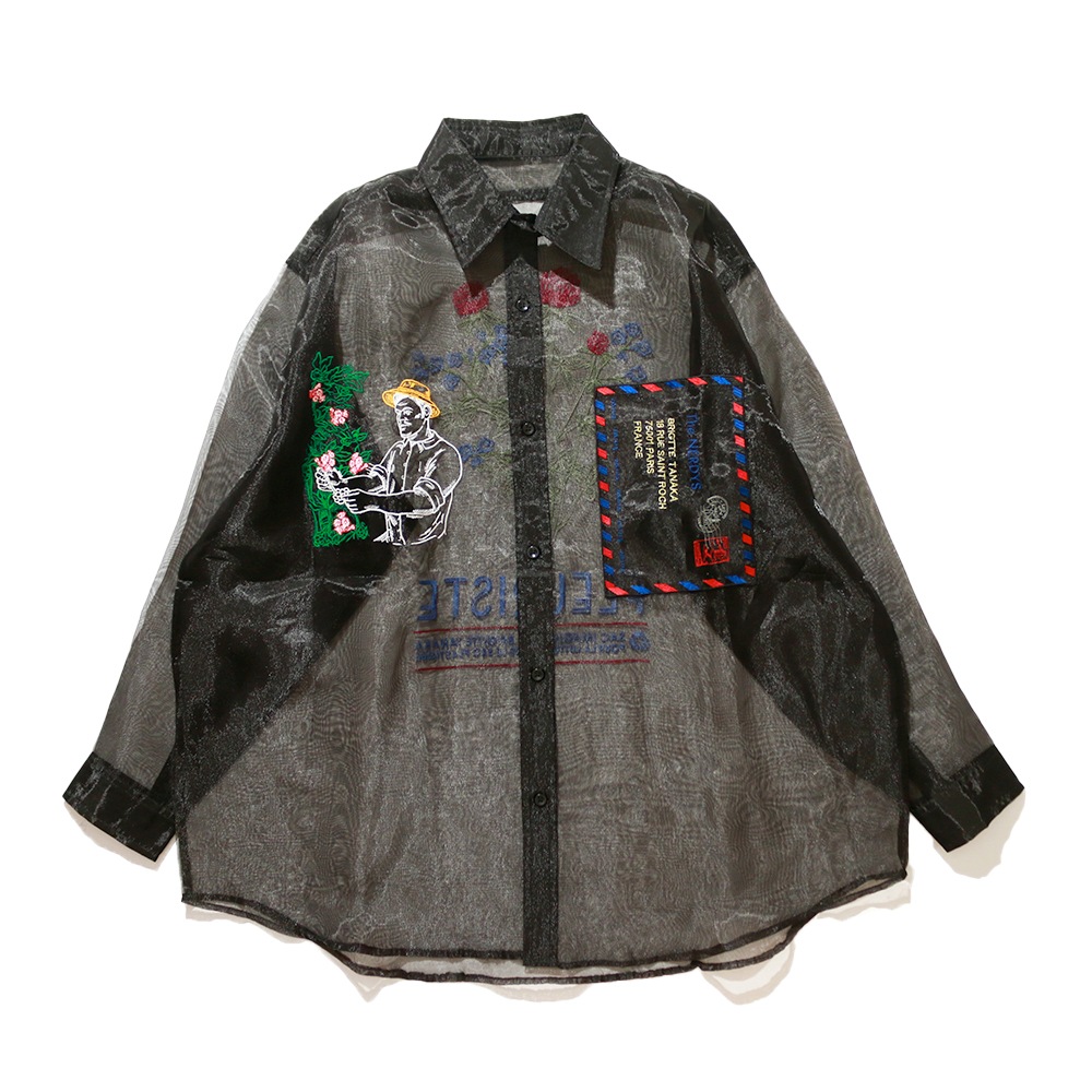 【TK】THE NERDYS Chino Double Breasted The NERDYS / Brigitte Tanaka×The NERDYS FLEURISTE Shirt | THE