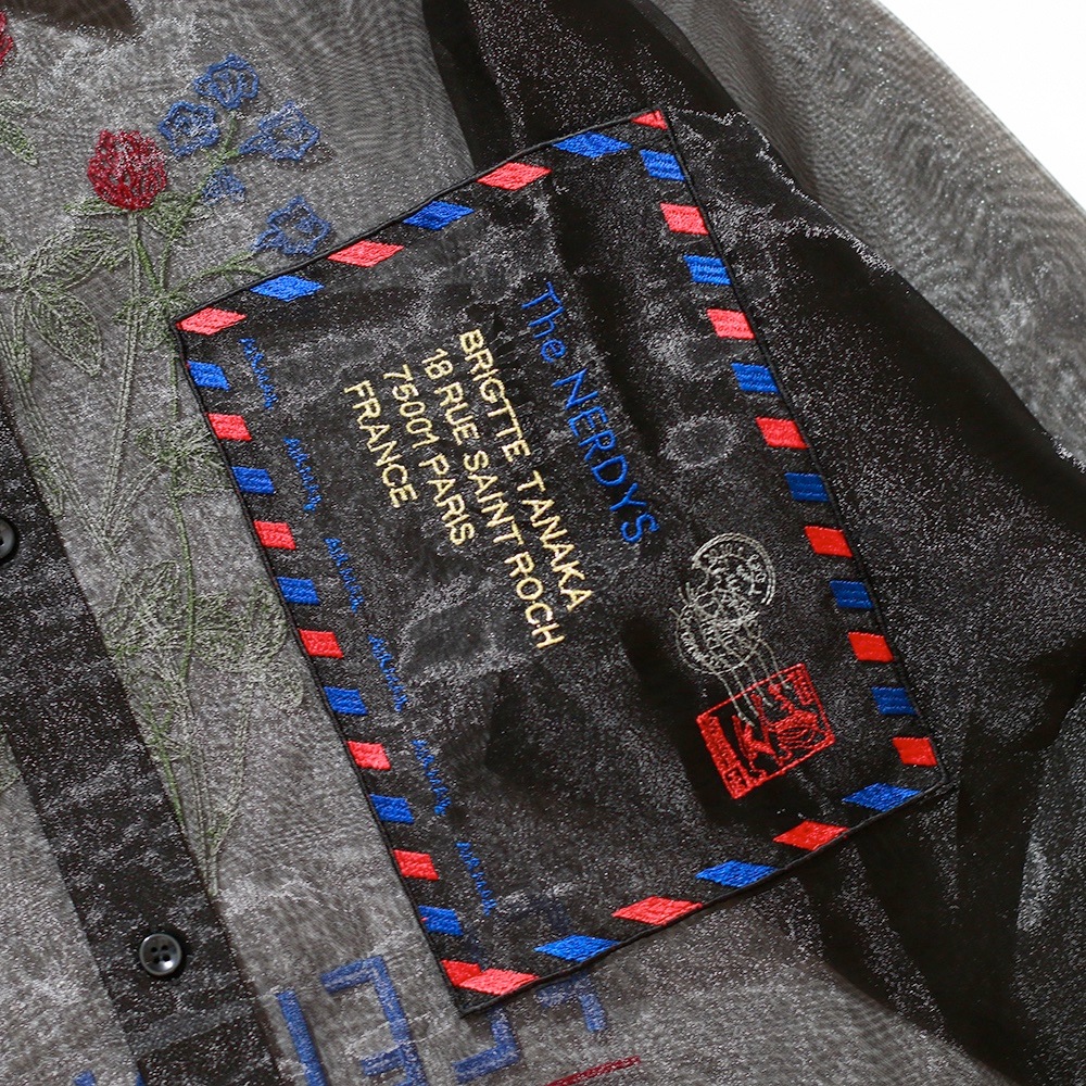 The NERDYS / Brigitte Tanaka×The NERDYS FLEURISTE Shirt