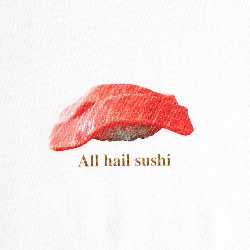 BIN / All Hail sushi T-shirt