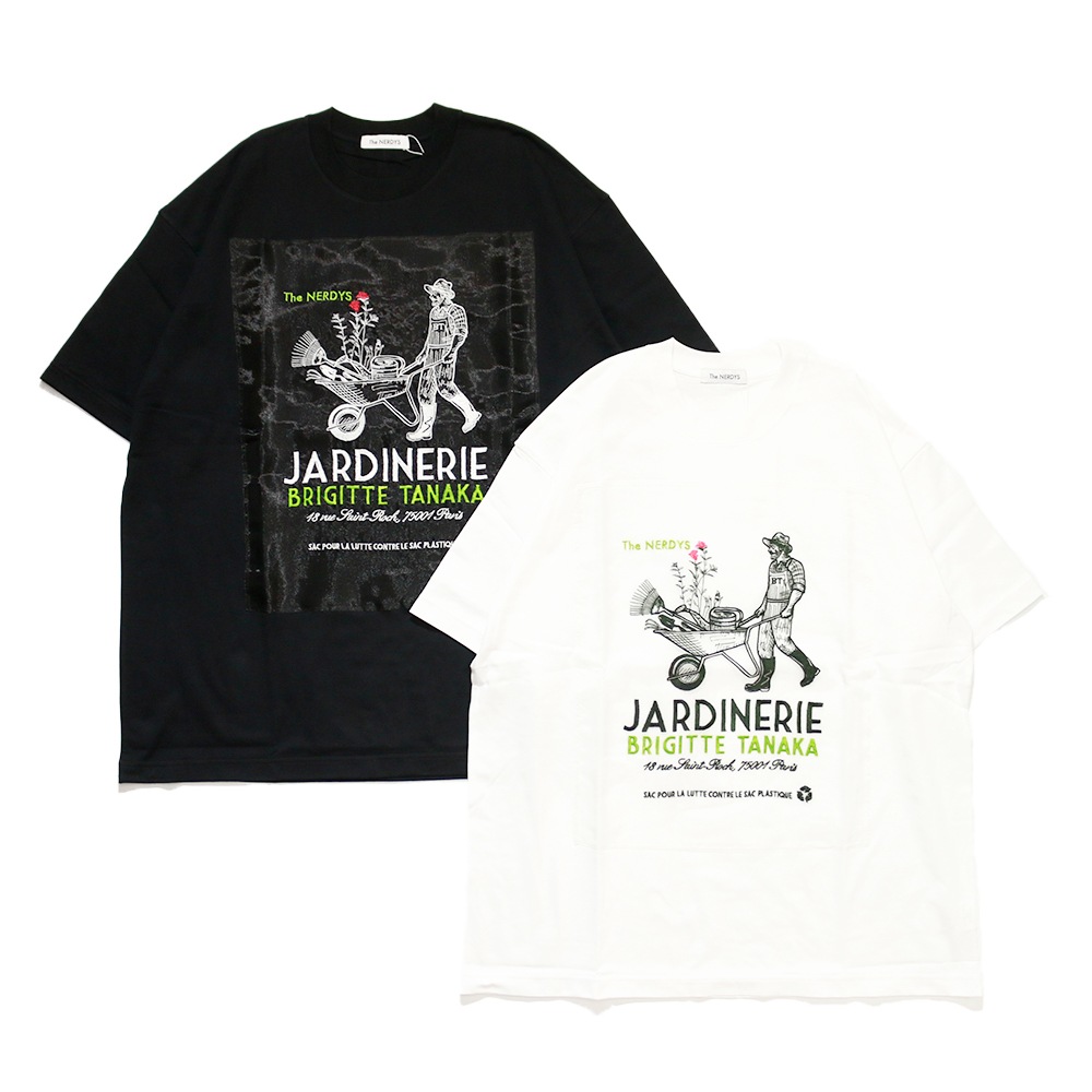 The NERDYS / Brigitte Tanaka×The NERDYS JARDINERIE T-shirt