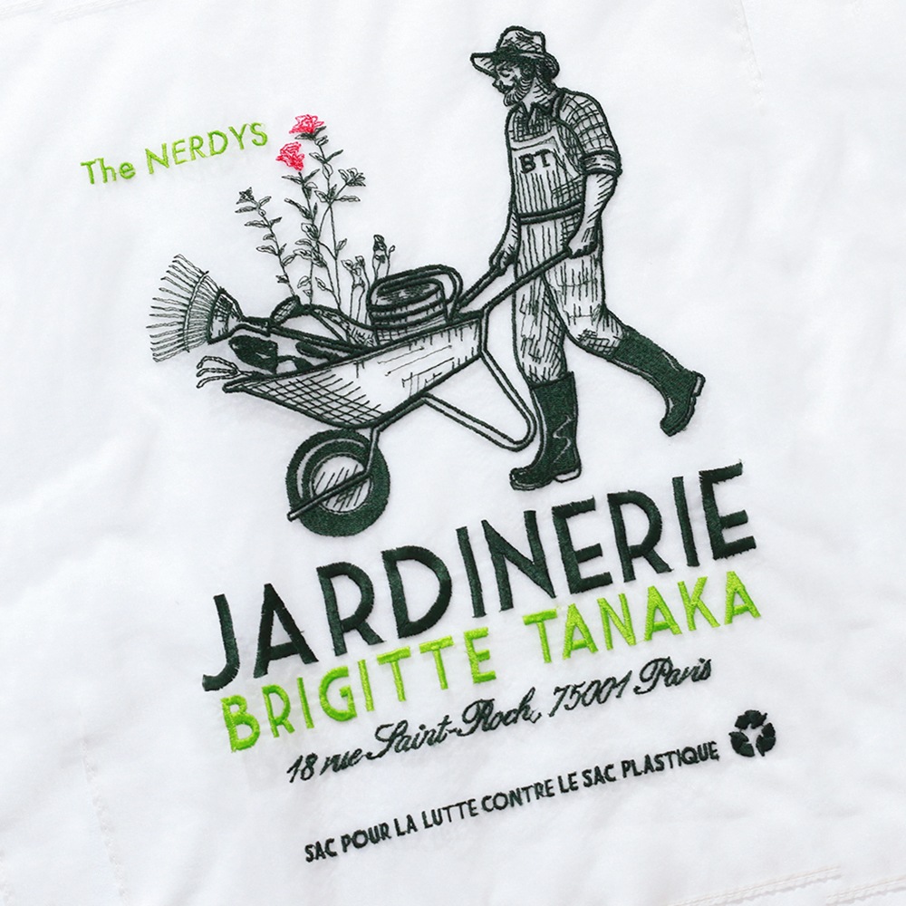 The NERDYS / Brigitte Tanaka×The NERDYS JARDINERIE T-shirt