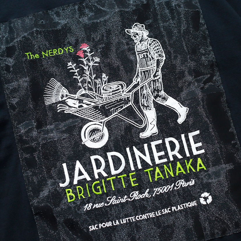 The NERDYS / Brigitte Tanaka×The NERDYS JARDINERIE T-shirt