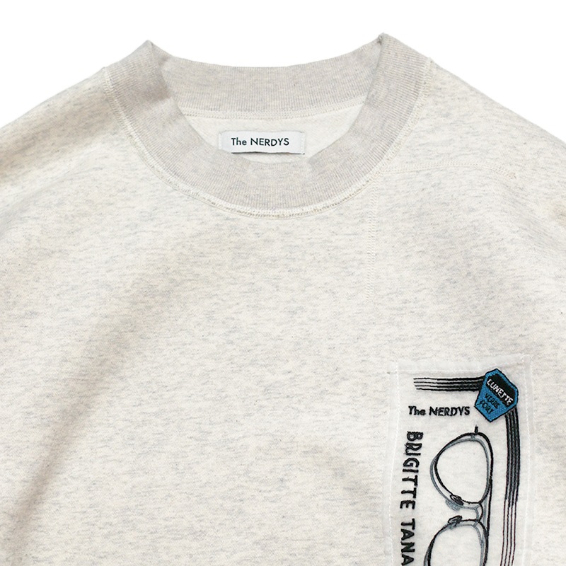 The NERDYS / Brigitte Tanaka×The NERDYS Lunette Crew Sweat
