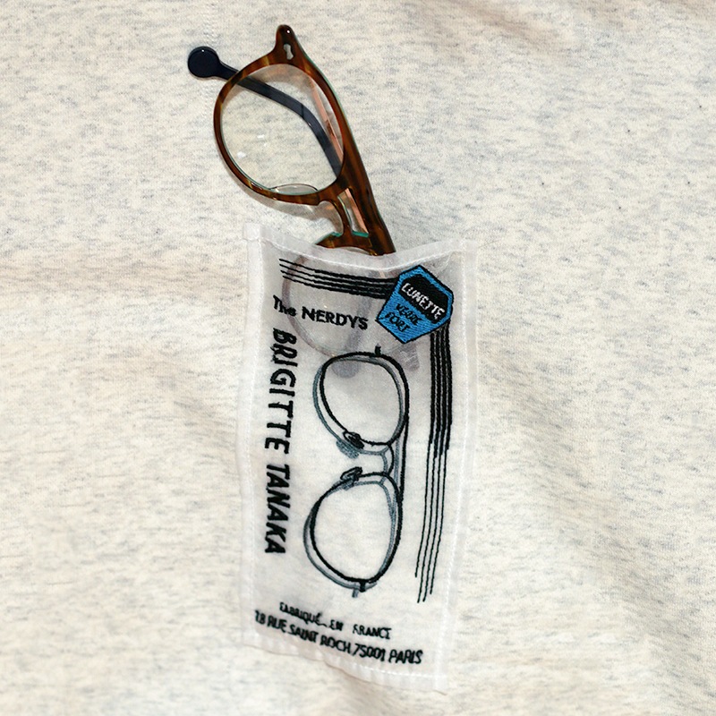 The NERDYS / Brigitte Tanaka×The NERDYS Lunette Crew Sweat