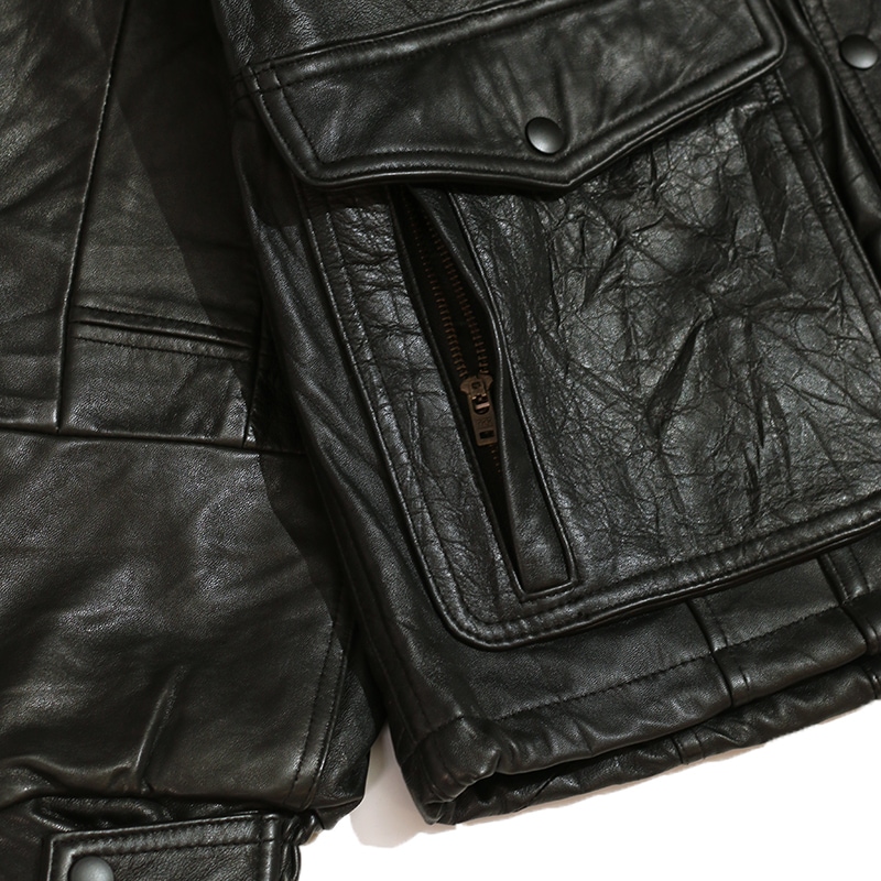YOUSED / RETRO BAGGIES LEATHER JACKET