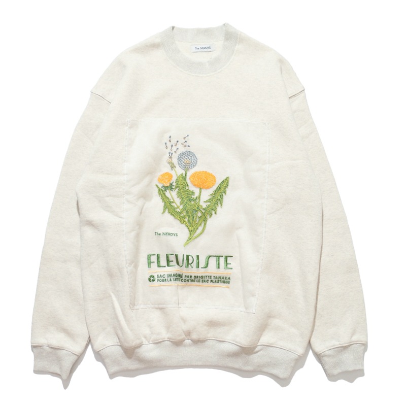 The NERDYS / Brigitte Tanaka×The NERDYS FLEURISTE Crew Sweat | THE