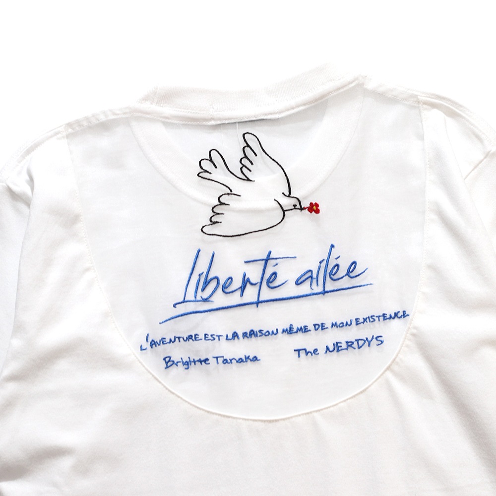 The NERDYS / Brigitte Tanaka×The NERDYS PICASO back T-shirt