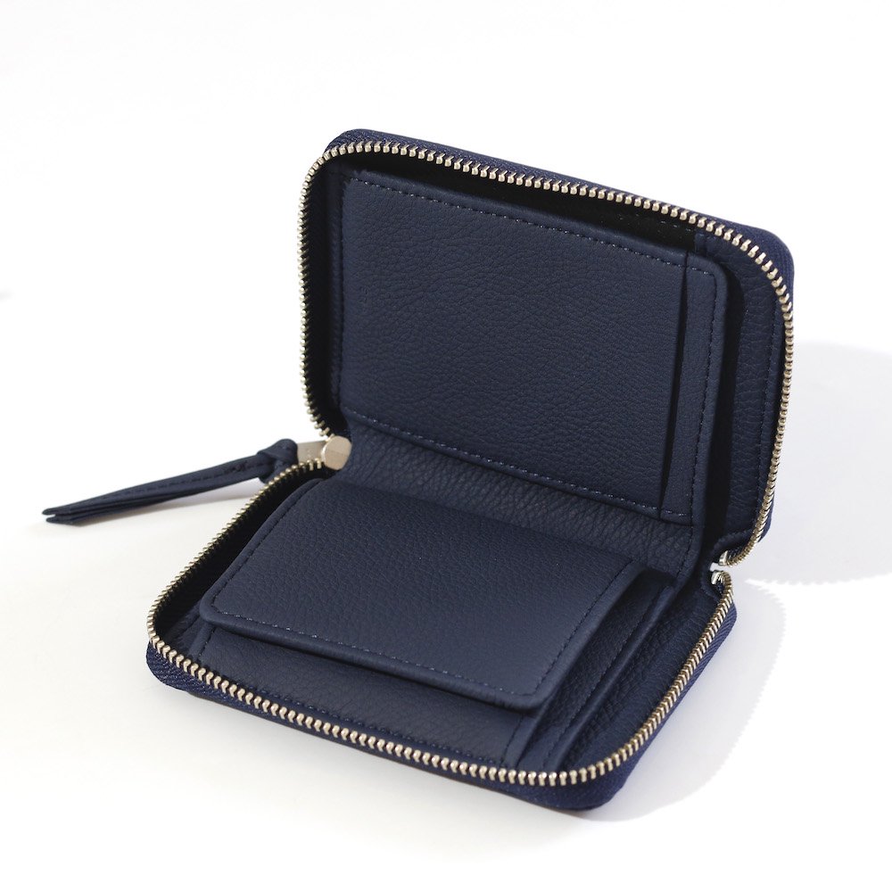ERA. / BUBBLE CALF ROUND PALM WALLET