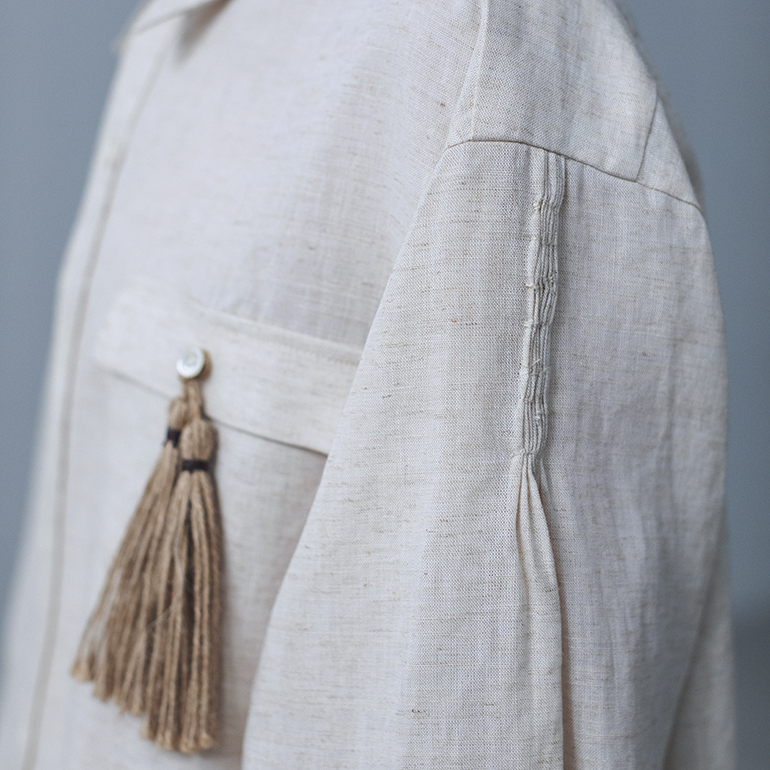 The NERDYS / The SLEEVE - LINEN BLEND / Shirt