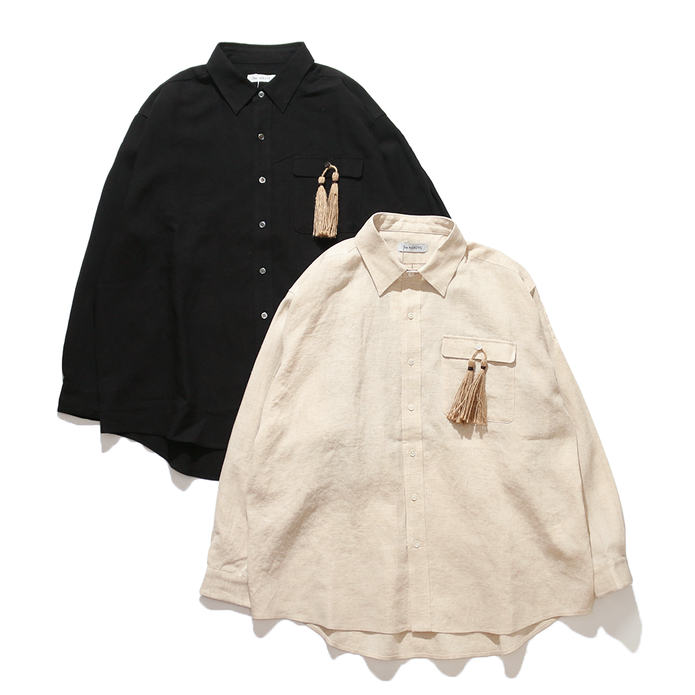 The NERDYS / The SLEEVE - LINEN BLEND / Shirt