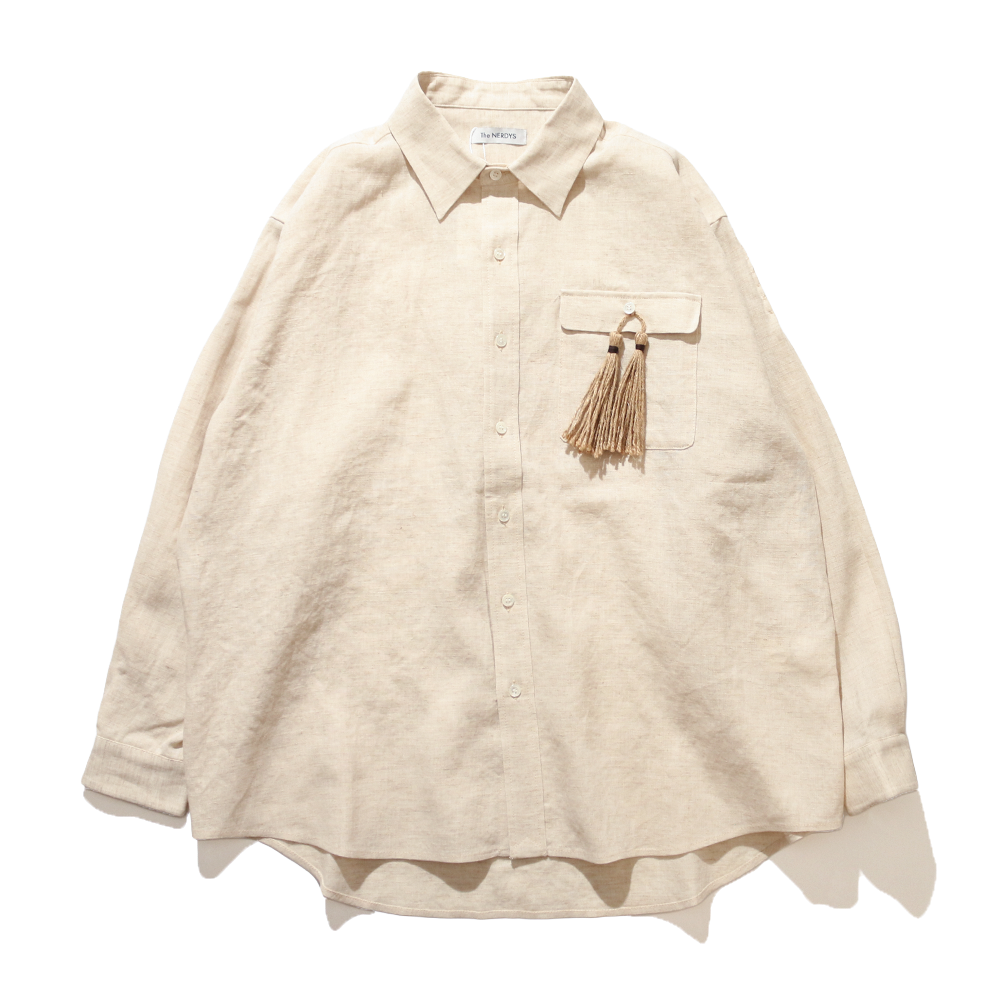 The NERDYS / The SLEEVE - LINEN BLEND / Shirt