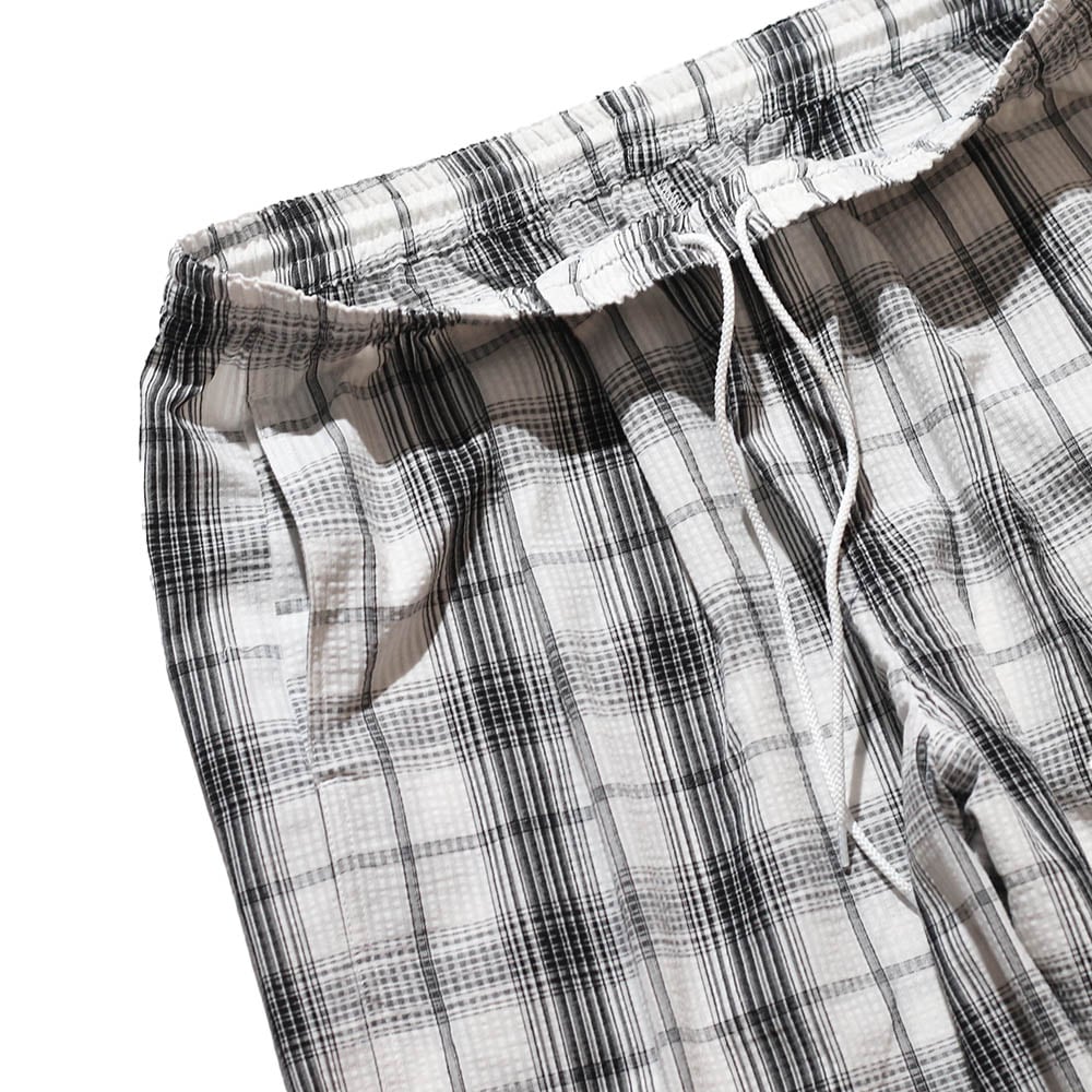 BURLAP OUTFITTER / SEERSUCKER PLAID TRACK PANT