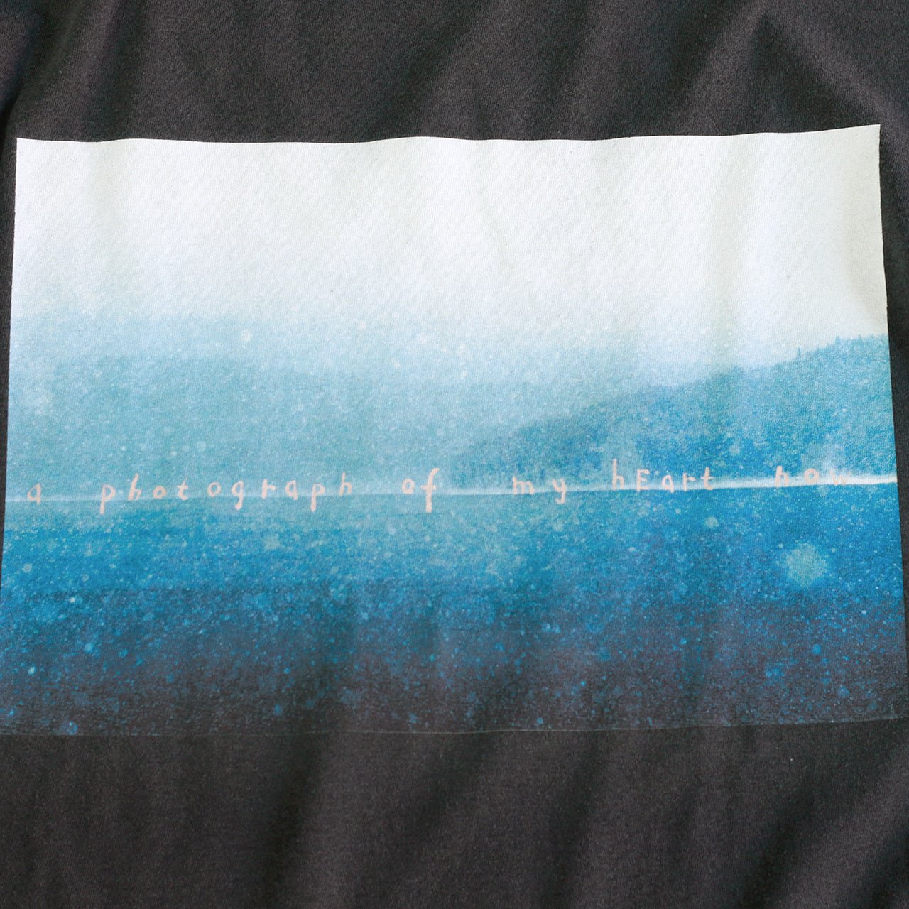 Gelande Magic / Pigment Photo T-shirt -a photograph of my heart now-