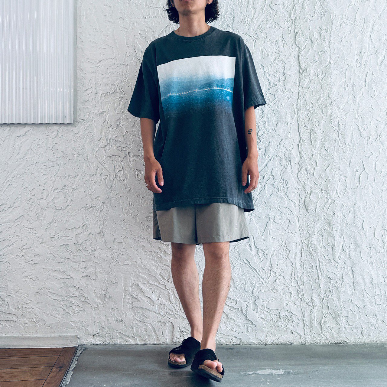 Gelande Magic / Pigment Photo T-shirt -a photograph of my heart now-