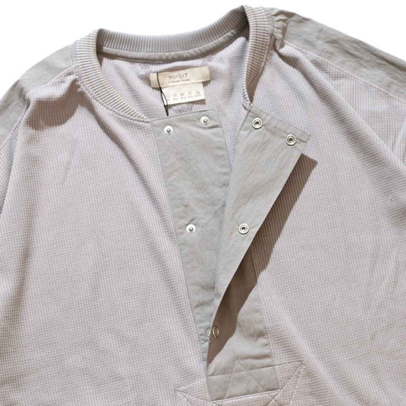 Norbit / Waffle Henry Neck L/S Pocket T