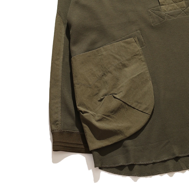 Norbit / Waffle Henry Neck L/S Pocket T