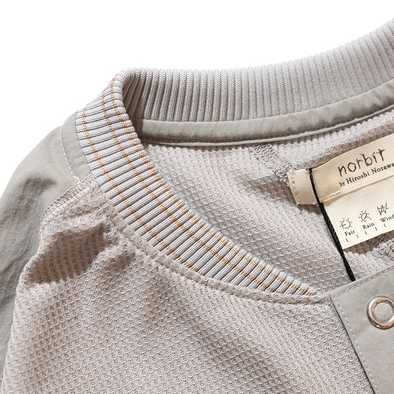 Norbit / Waffle Henry Neck L/S Pocket T