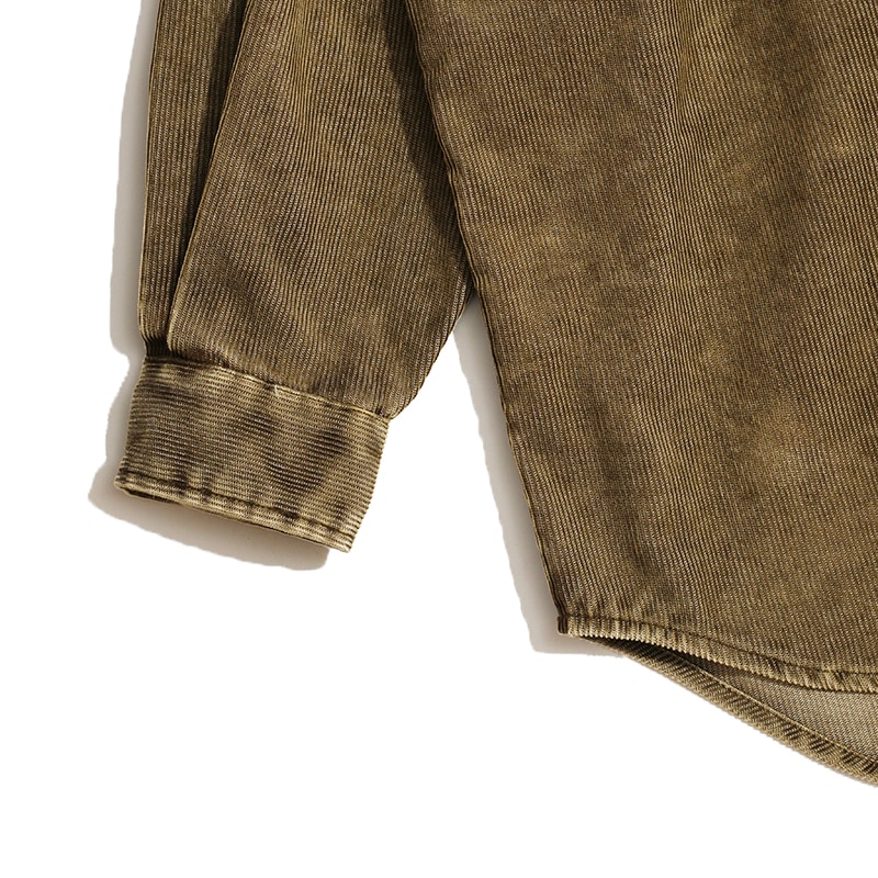 BURLAP OUTFITTER / QD CORD L/S B.B. SHIRT