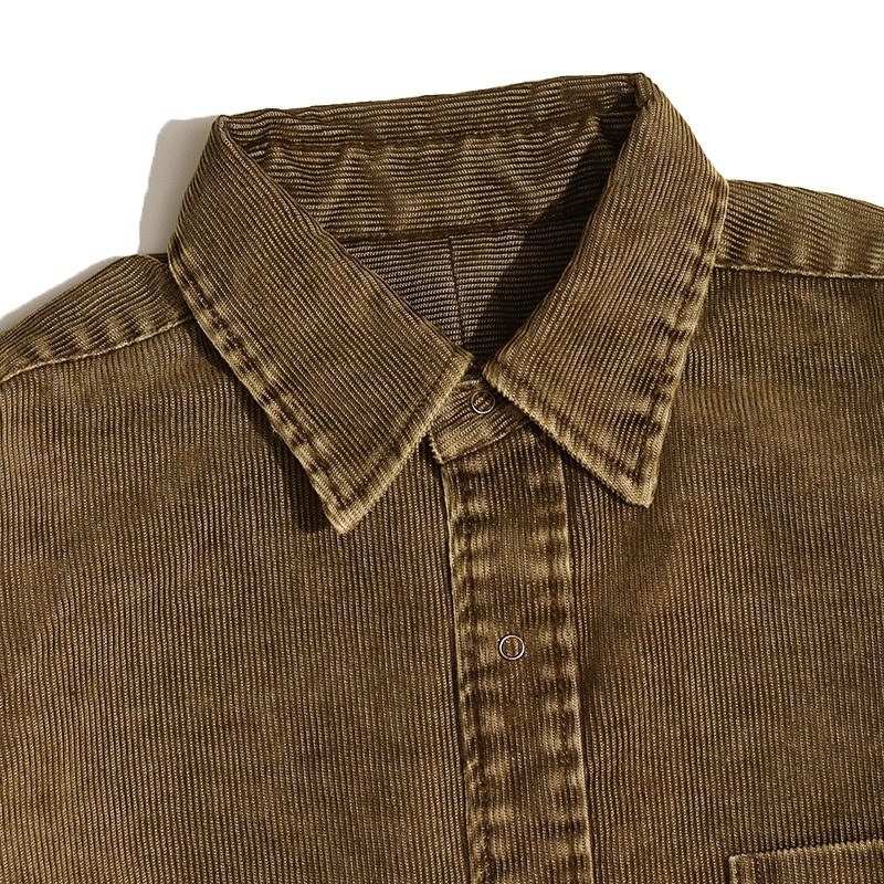 BURLAP OUTFITTER / QD CORD L/S B.B. SHIRT