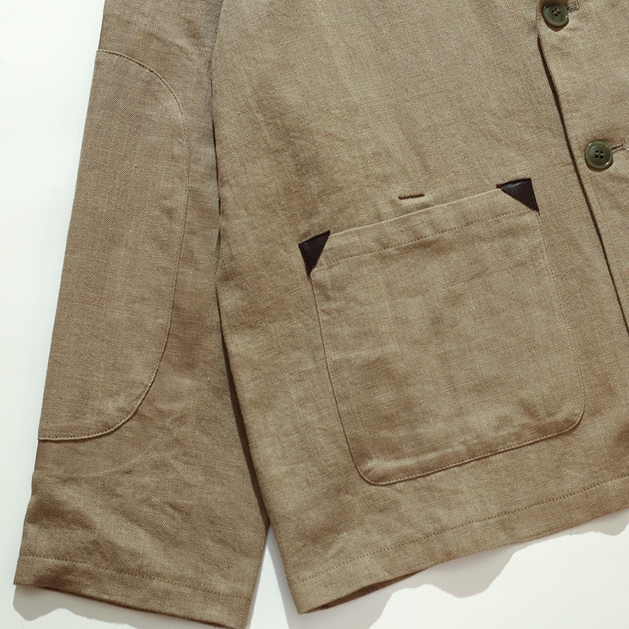 The NERDYS / The STAND - LINEN BLEND / Double Jacket