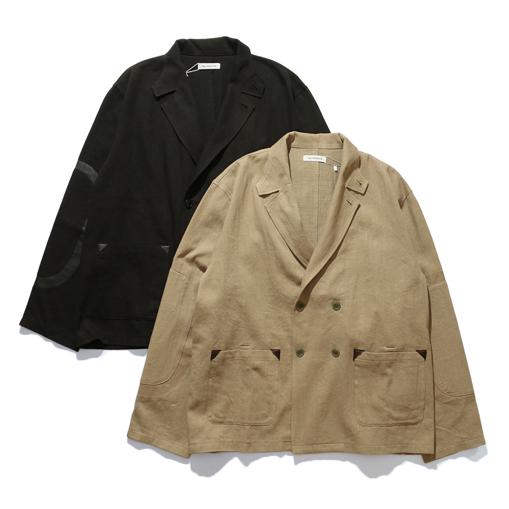 The NERDYS / The STAND - LINEN BLEND / Double Jacket