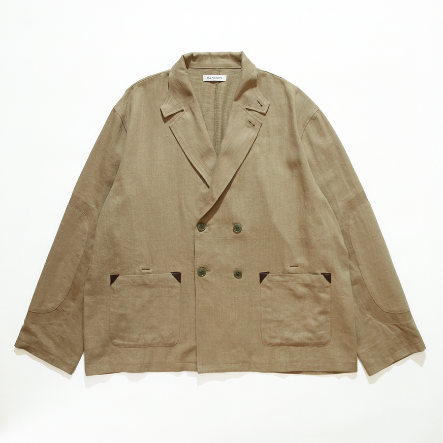 The NERDYS / The STAND - LINEN BLEND / Double Jacket