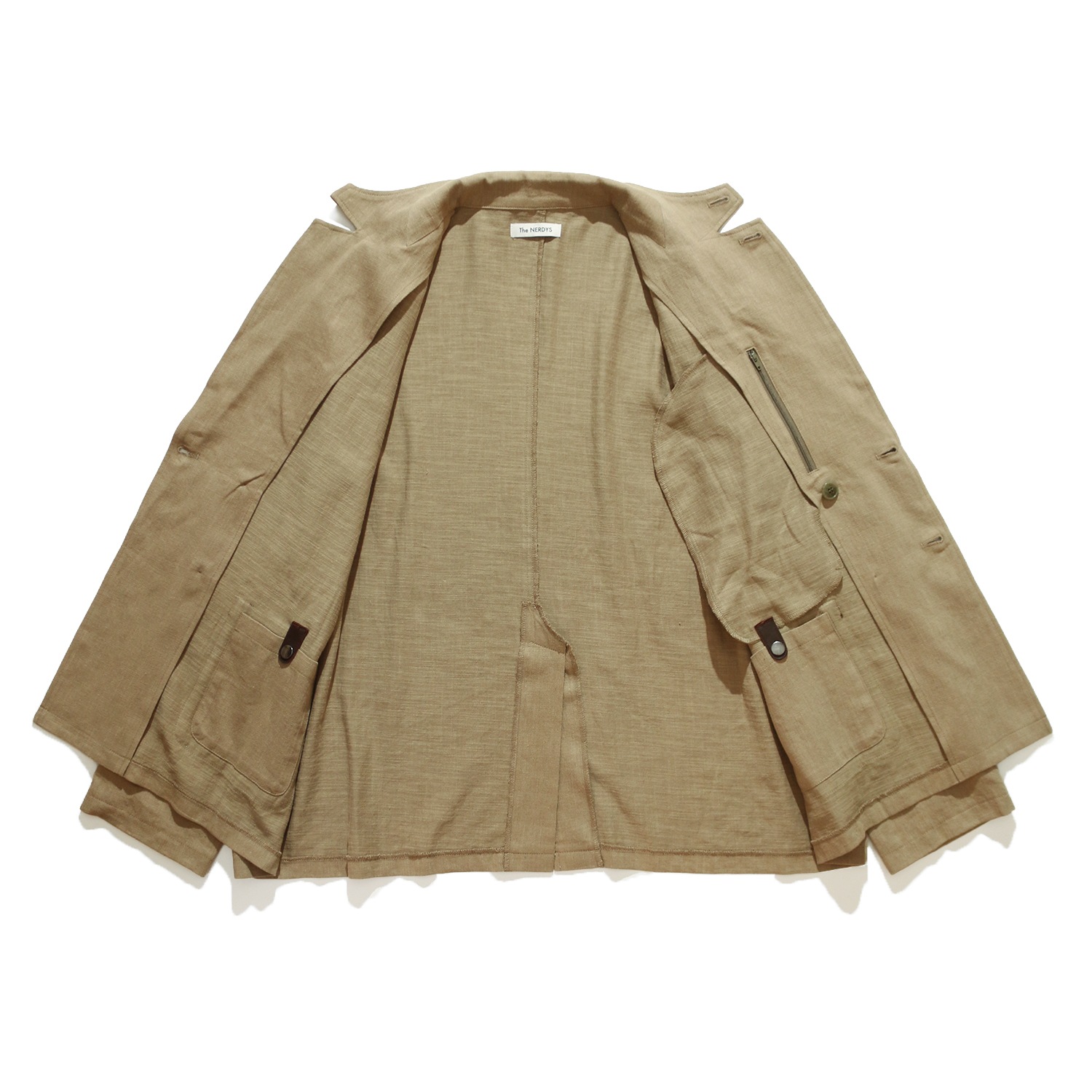 The NERDYS / The STAND - LINEN BLEND / Double Jacket