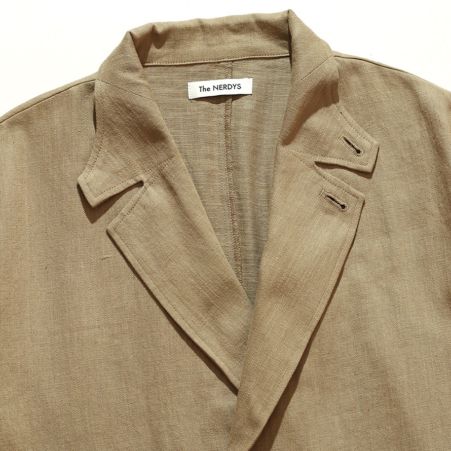 The NERDYS / The STAND - LINEN BLEND / Double Jacket