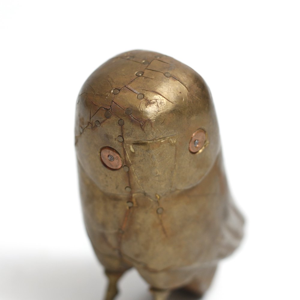 BIN ART /  Gold Wooden Bird