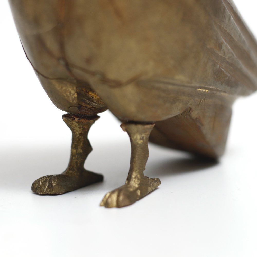 BIN ART /  Gold Wooden Bird