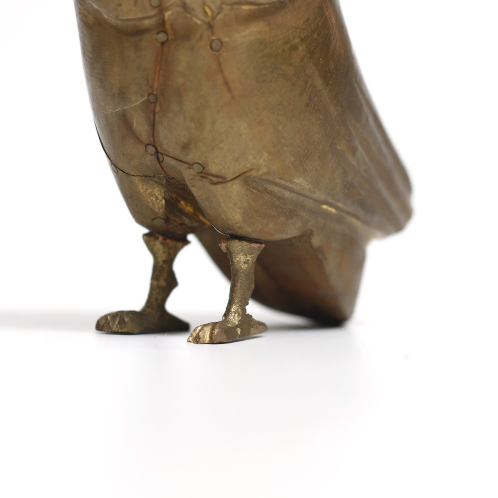 BIN ART /  Gold Wooden Bird