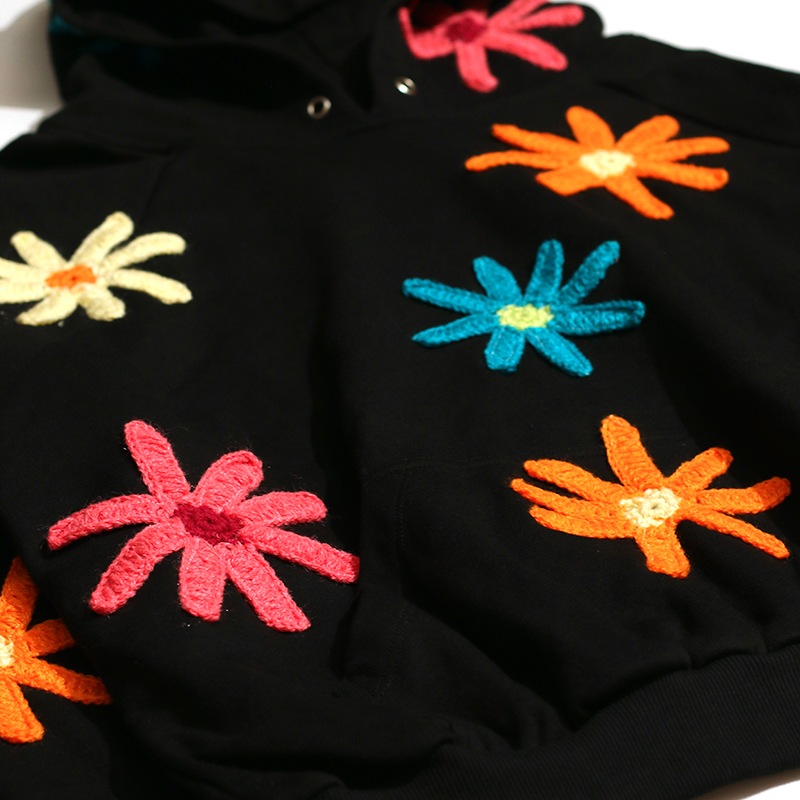 jawandi / FLOWER EMBROIDERY PARKA