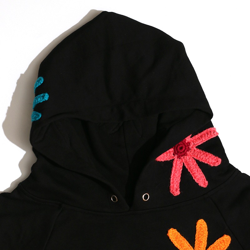 jawandi / FLOWER EMBROIDERY PARKA