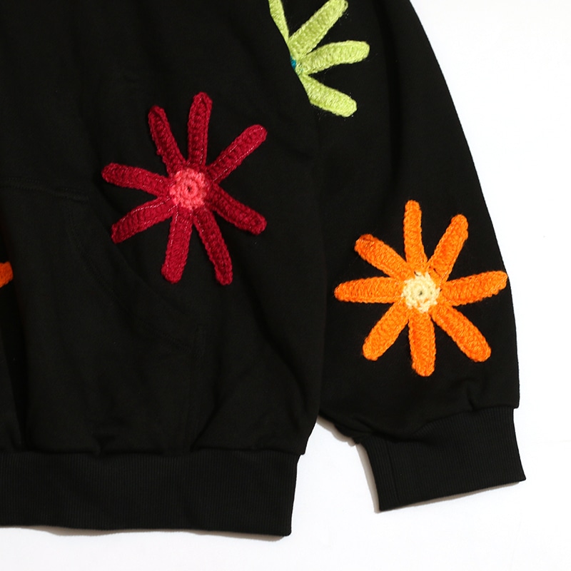 jawandi / FLOWER EMBROIDERY PARKA