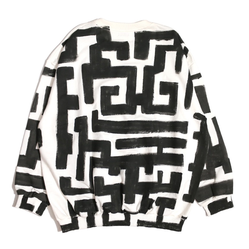 jawandi / HAND DRAWN CREW SWEAT