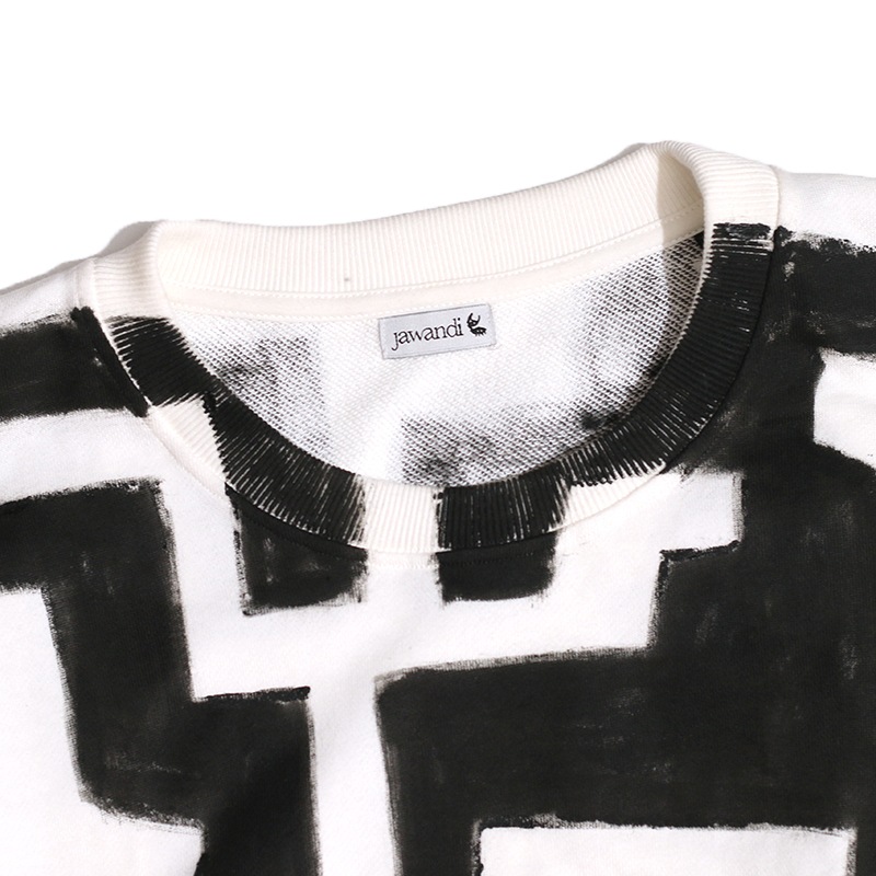 jawandi / HAND DRAWN CREW SWEAT