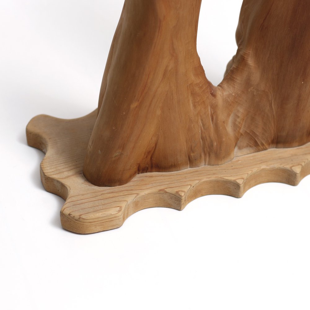 BIN ART /  Carved Wooden  Sculpture