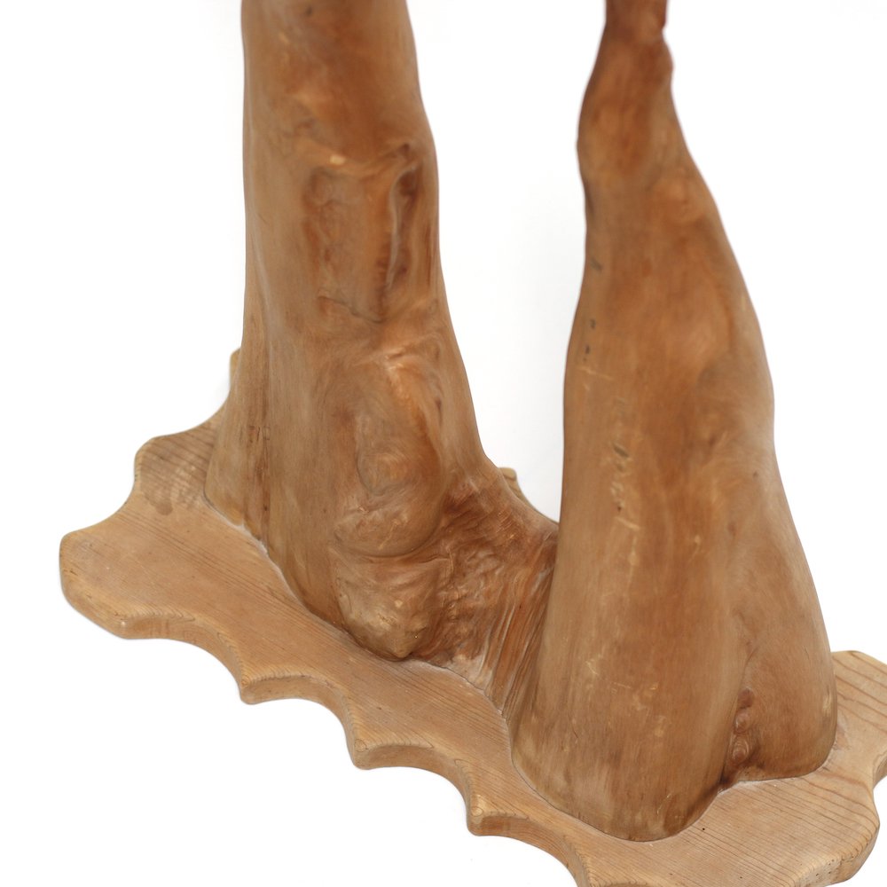 BIN ART /  Carved Wooden  Sculpture