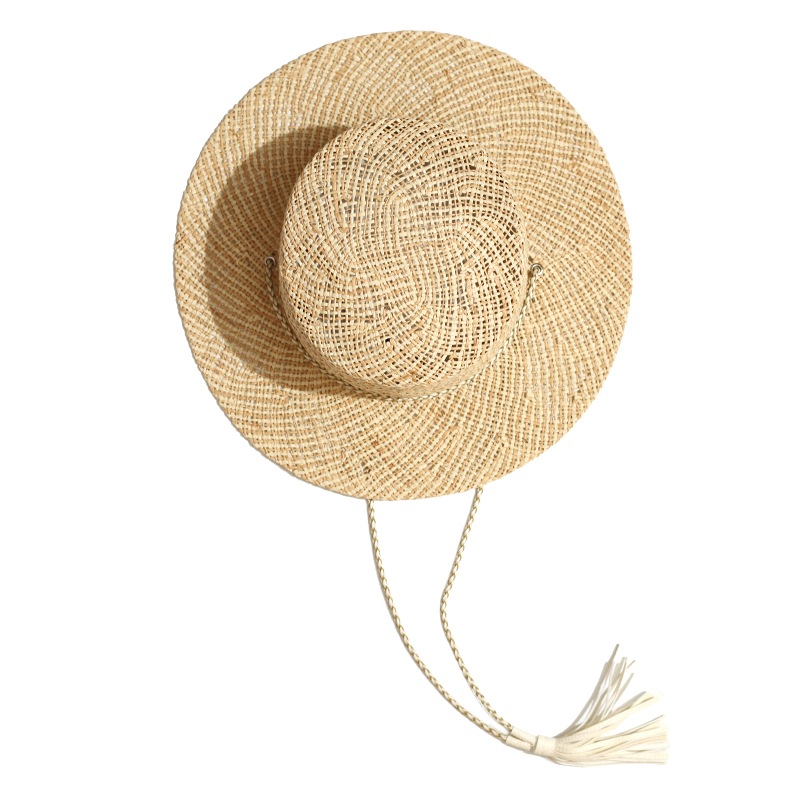 Sublime  / Resort Boater Hat / RAFFIA×PAPER        