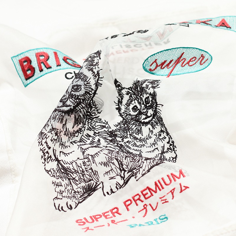 The NERDYS / Brigitte Tanaka×The NERDYS CATS Crew Sweat