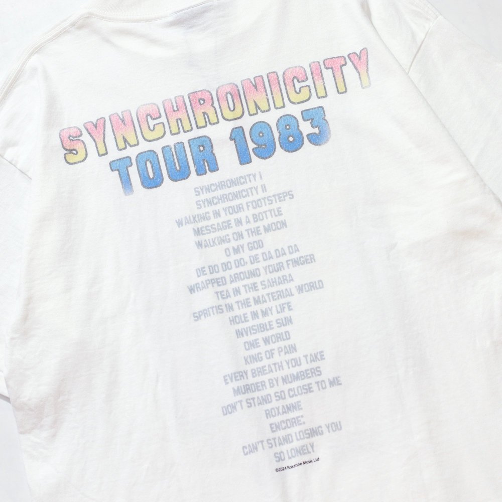 Music Tee / POLICE S/S Tee 