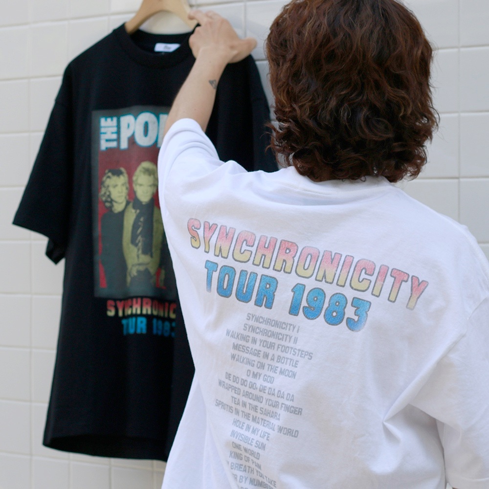 Music Tee / POLICE S/S Tee 