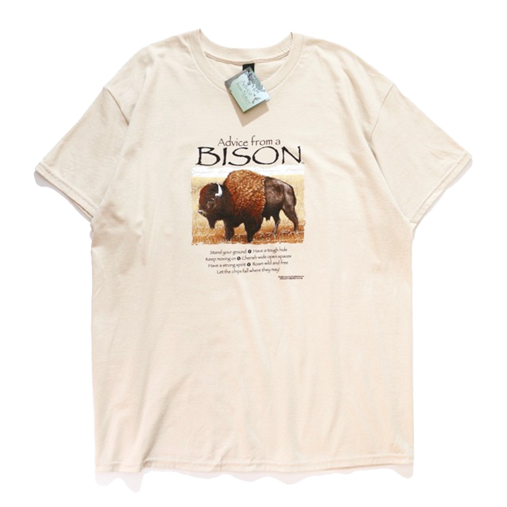 Graphic Tee / Advice Bison S/S Tee 