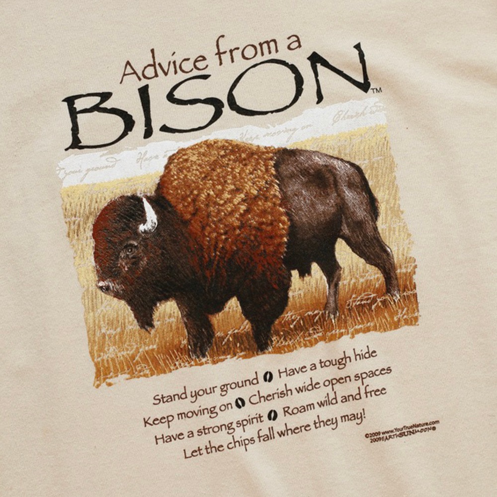 Graphic Tee / Advice Bison S/S Tee 