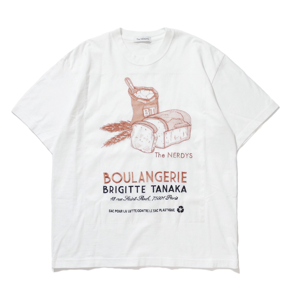 The NERDYS / Brigitte Tanaka×The NERDYS BOULANGERIE T-shirt | THE
