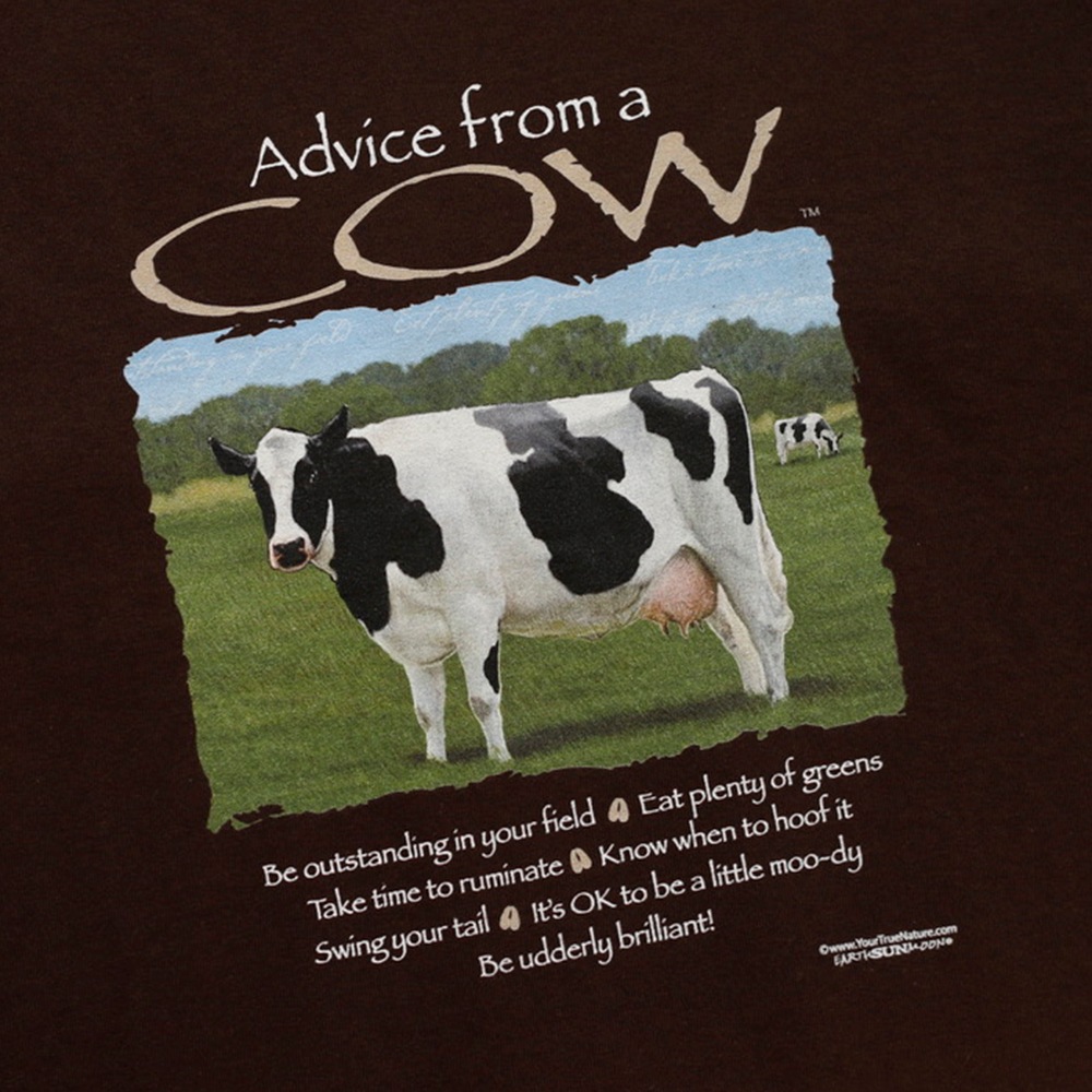 Graphic Tee / Advice Cow S/S Tee 