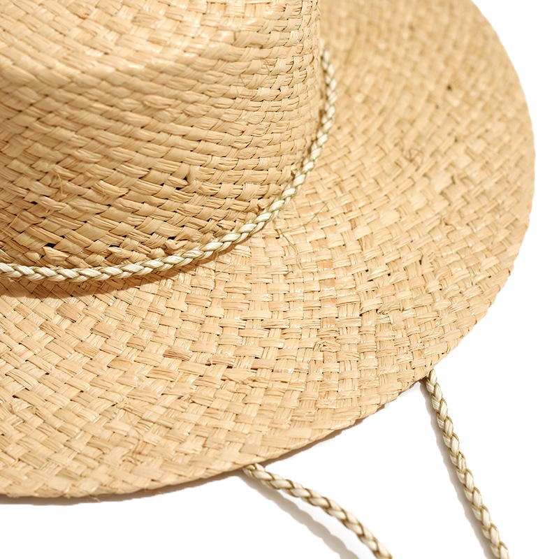 Sublime  / Resort Boater Hat / RAFFIA